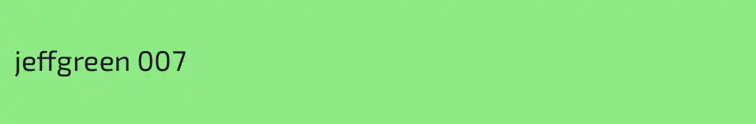 jeffgreen 007
